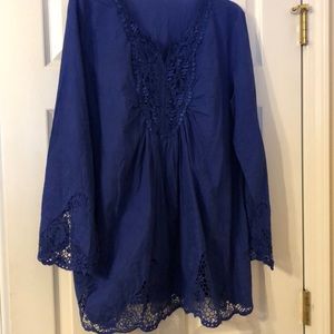 GOEFIR tunic with lace size XXL
